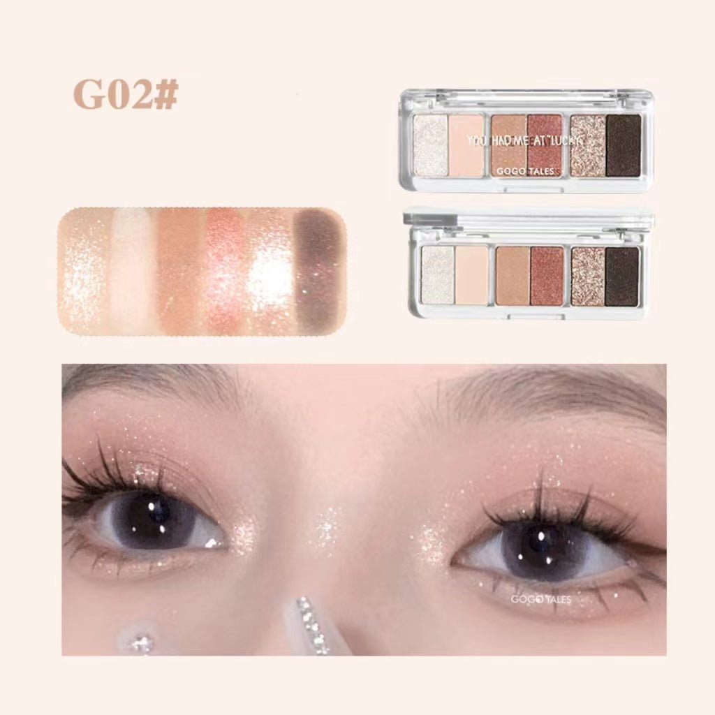 GOGOTALES Small Ruler Eye Shadow Palette - GOGOTALES眼影