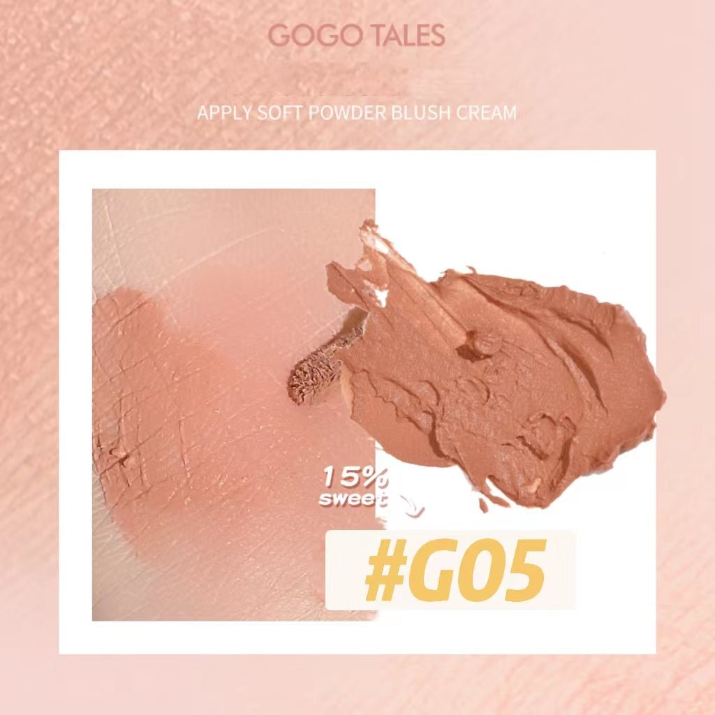 GOGOTALES Soft Powder Blush Cream - GOGOTALES腮红