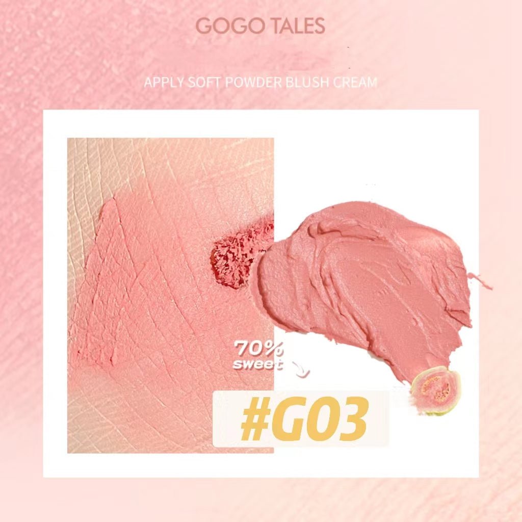 GOGOTALES Soft Powder Blush Cream - GOGOTALES腮红