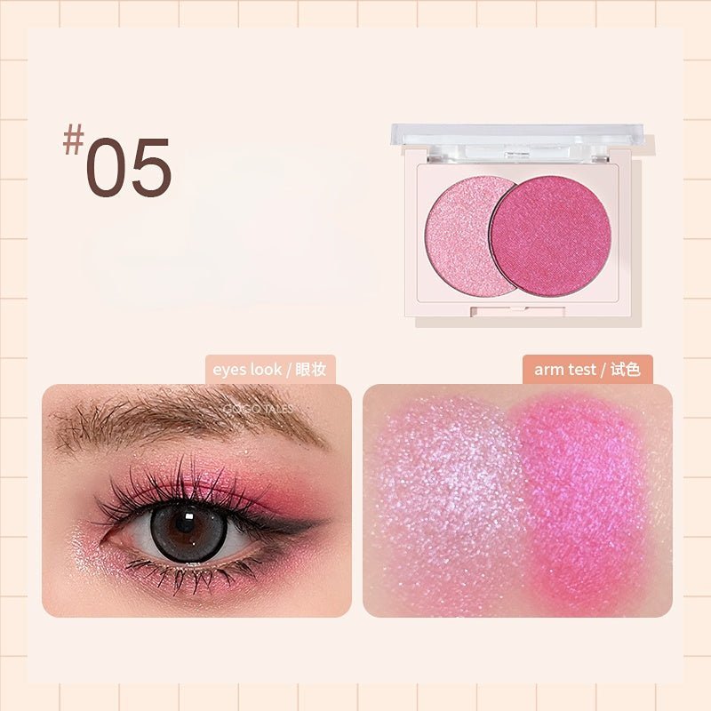 GOGOTALES Sparkling Two - Color Eyeshadow Palette - GOGOTALES眼影