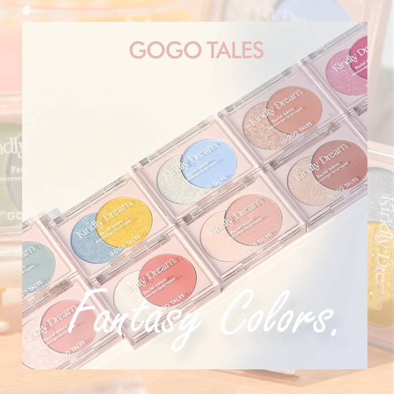 GOGOTALES Sparkling Two - Color Eyeshadow Palette - GOGOTALES眼影