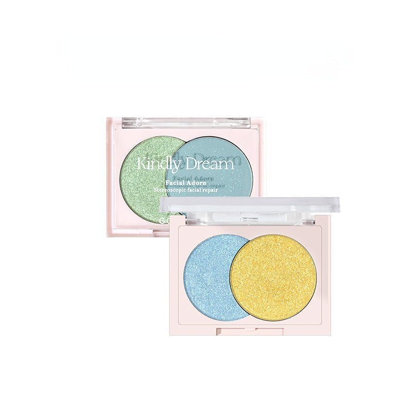 GOGOTALES Sparkling Two - Color Eyeshadow Palette - GOGOTALES眼影