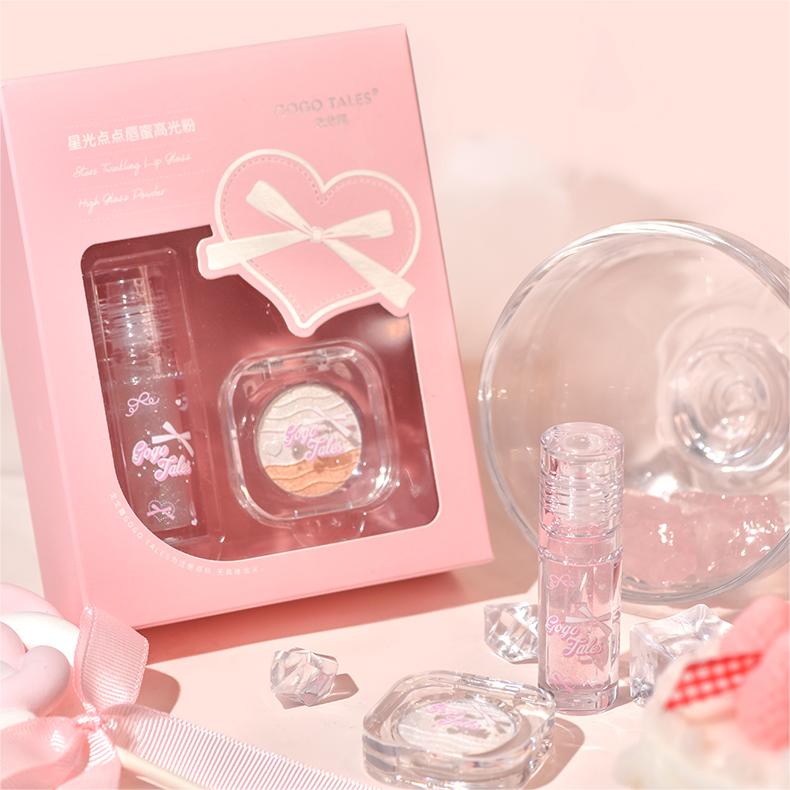 GOGOTALES Star Twinkling Lip Gloss Highlighter Set - GOGOTALES唇釉