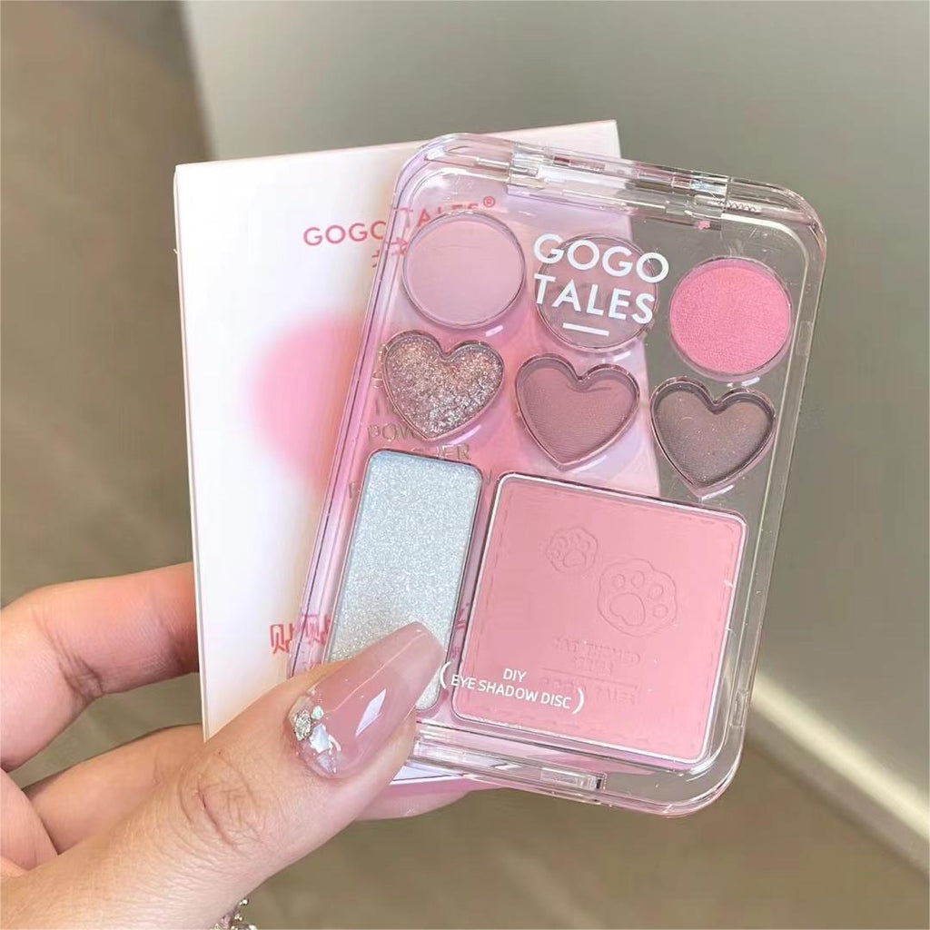 Gogotales Sticky Sweetheart Blush Eyeshadow Palette - GOGOTALES眼影