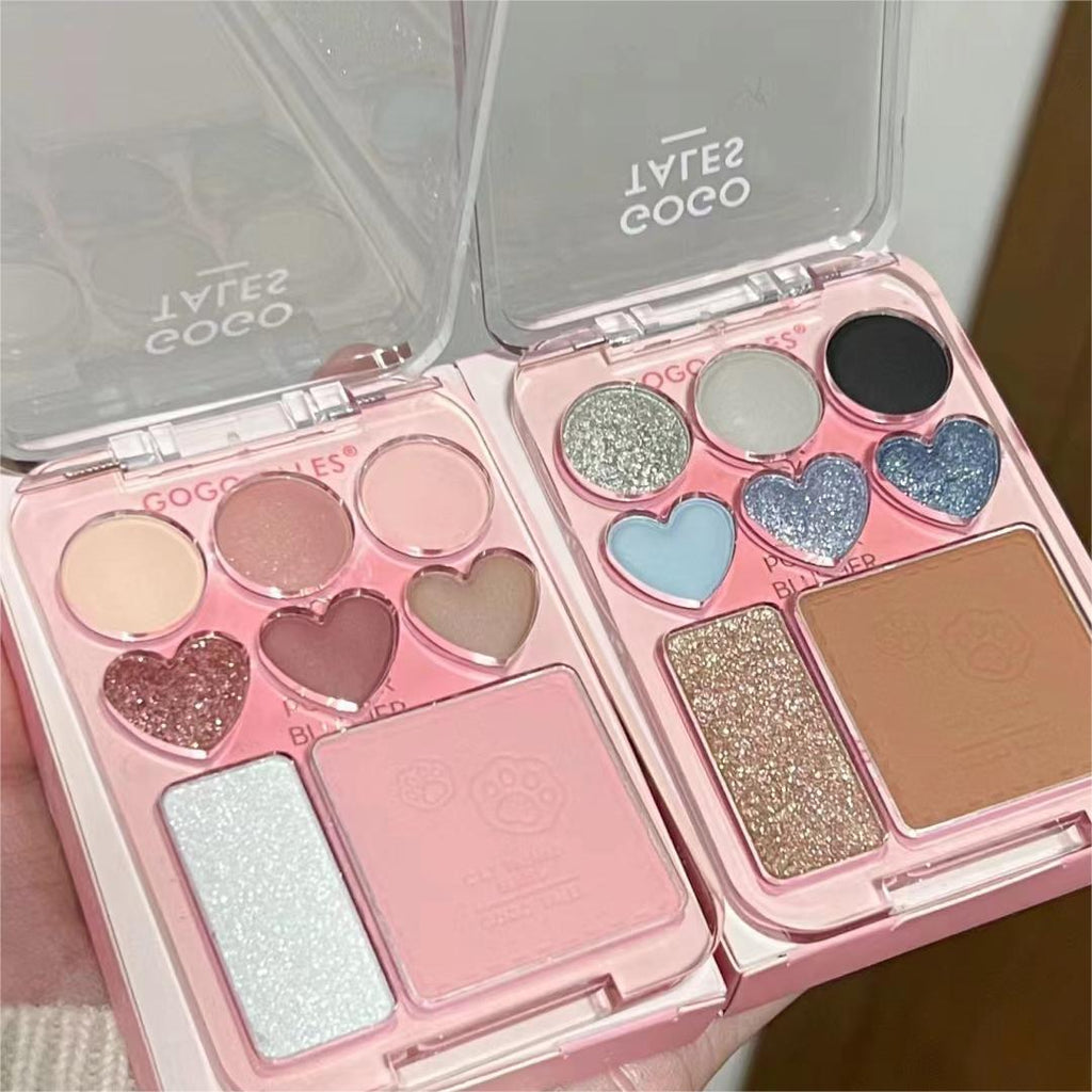 Gogotales Sticky Sweetheart Blush Eyeshadow Palette - GOGOTALES眼影