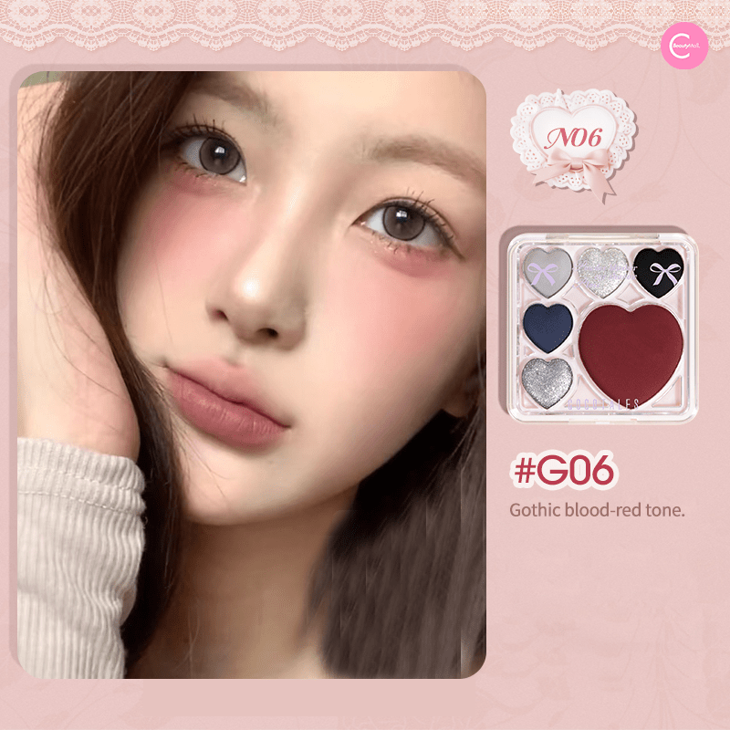 Gogotales Sweet Heart Eyeshadow Palette - GOGOTALESEyeshadow