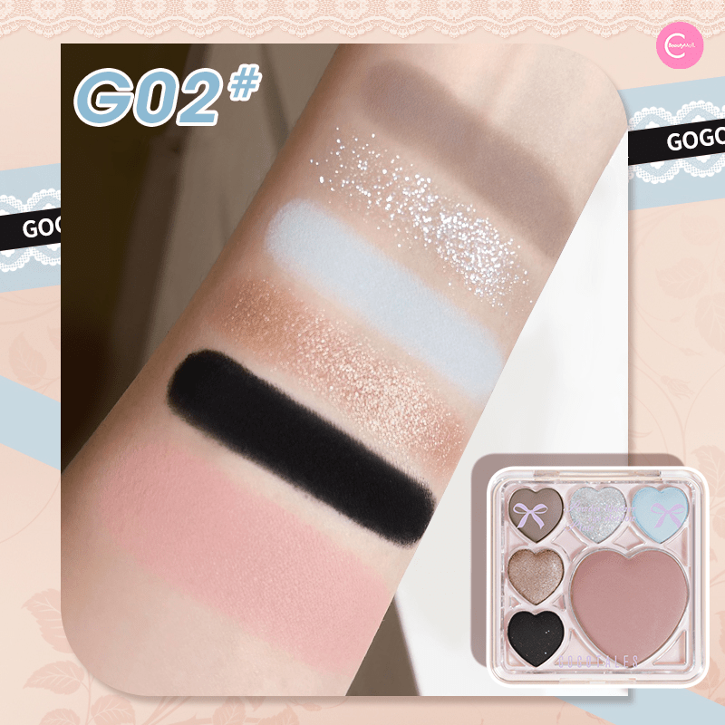 Gogotales Sweet Heart Eyeshadow Palette - GOGOTALESEyeshadow