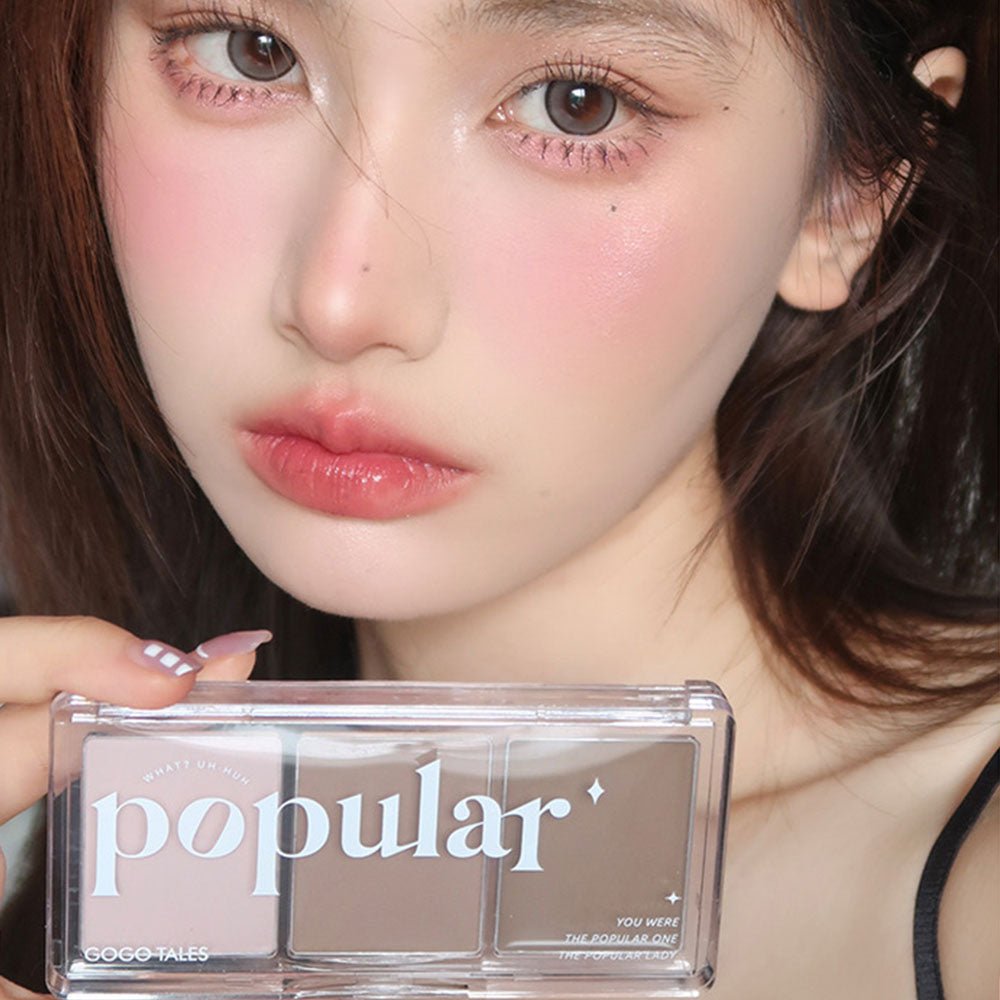 GOGOTALES Three - color Matte Highlighter - GOGOTALES面部