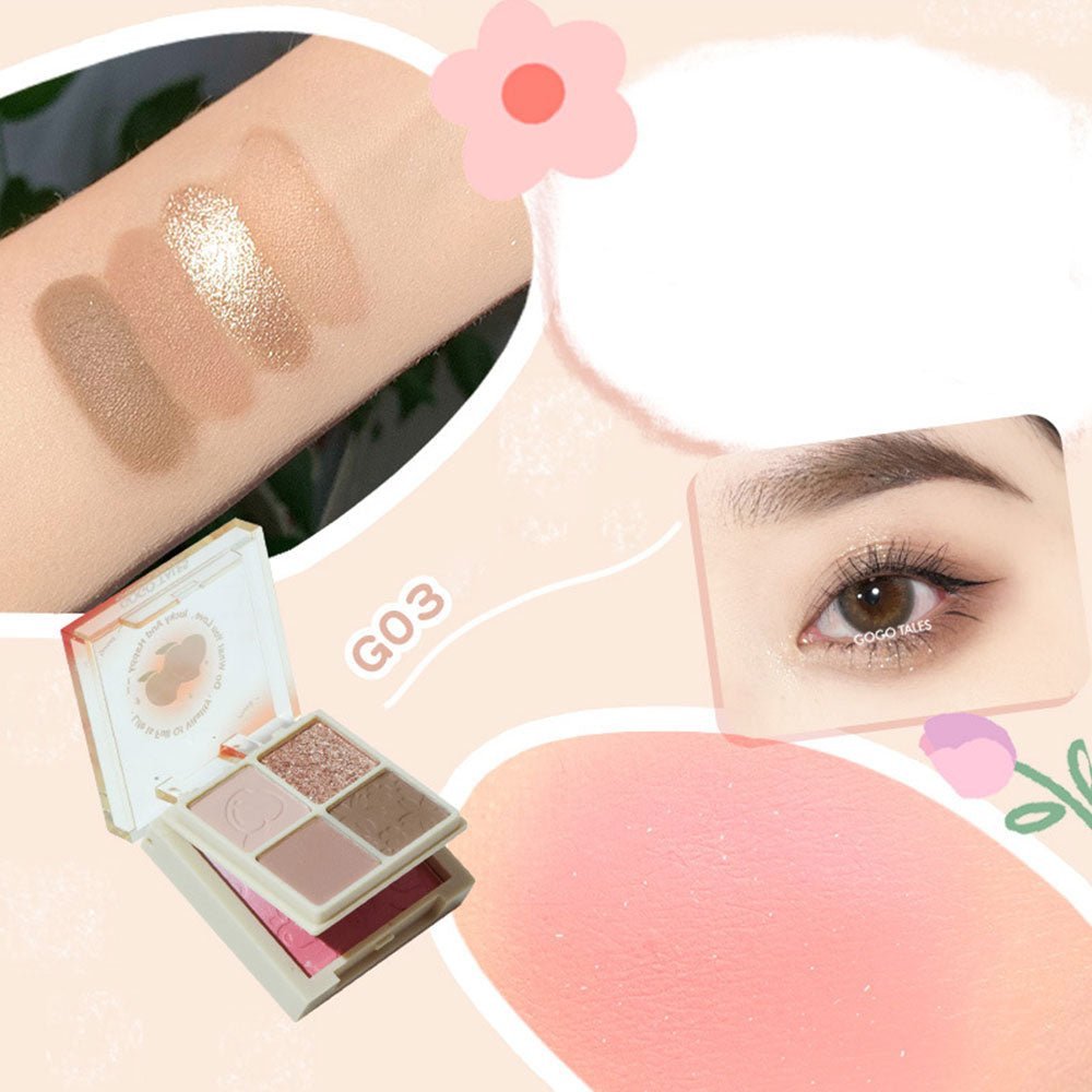 GOGOTALES Vitality Blush & Eyeshadow Palette - GOGOTALES眼影