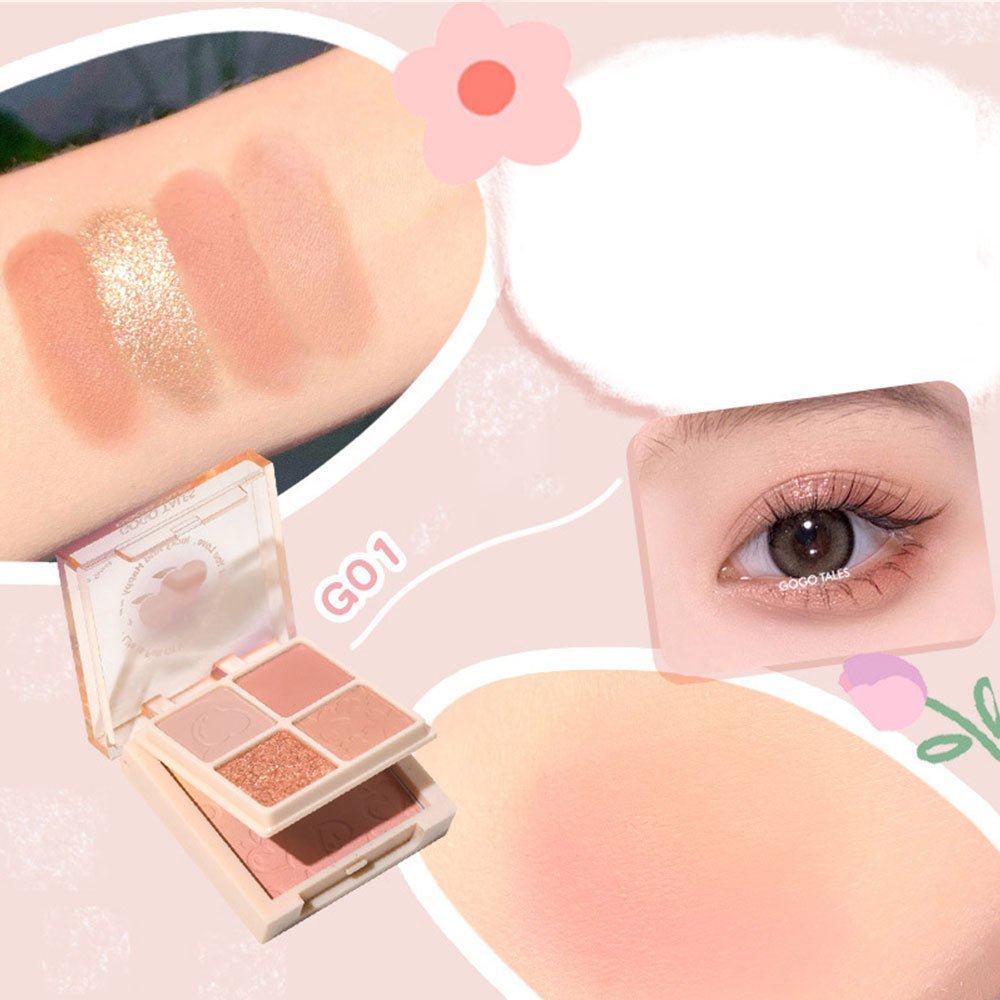 GOGOTALES Vitality Blush & Eyeshadow Palette - GOGOTALES眼影