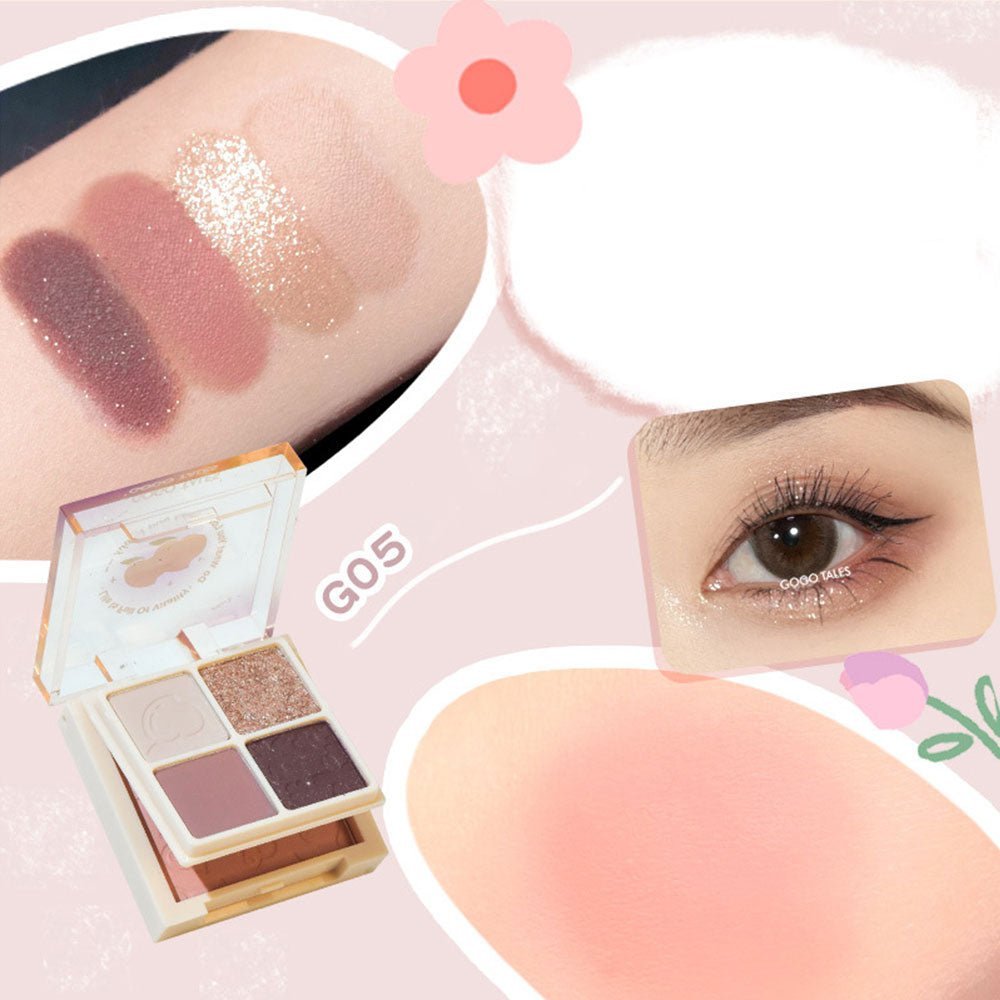 GOGOTALES Vitality Blush & Eyeshadow Palette - GOGOTALES眼影