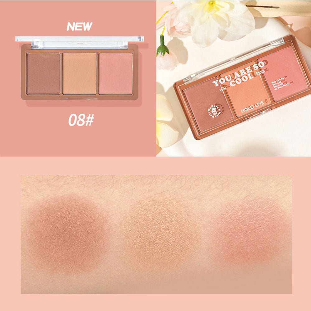 HOLD LIVE 3 - color Eyeshadow & Blush - GOGOTALES眼影