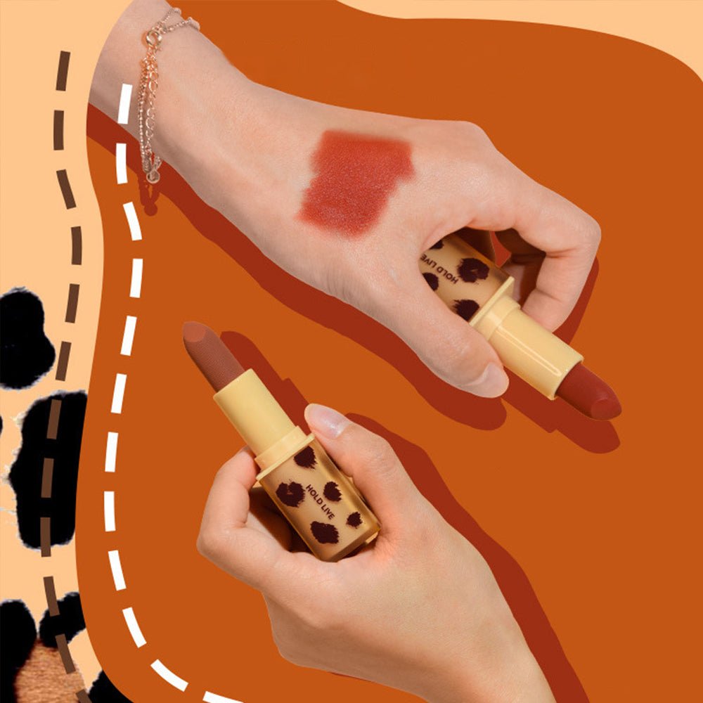 HOLD LIVE Leopard Print Lipstick - GOGOTALES口红