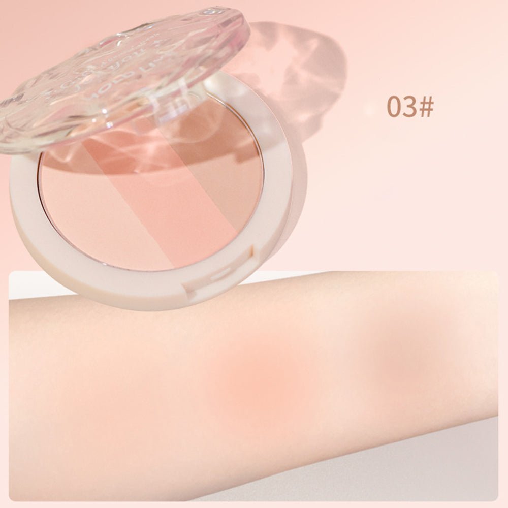 HOLD LIVE Light & Shadow Gradient Blush Plate - GOGOTALES腮红