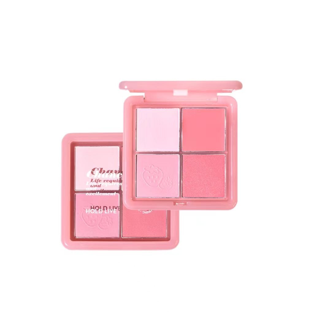 HOLD LIVE Pink Mist Four - Square Grid Blush Palette - GOGOTALES腮红