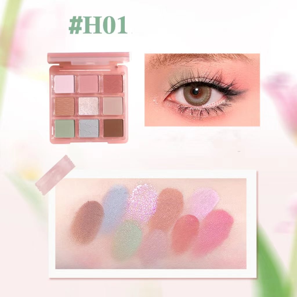 HOLD LIVE Pink Ripple Eyeshadow Palette - GOGOTALES眼影