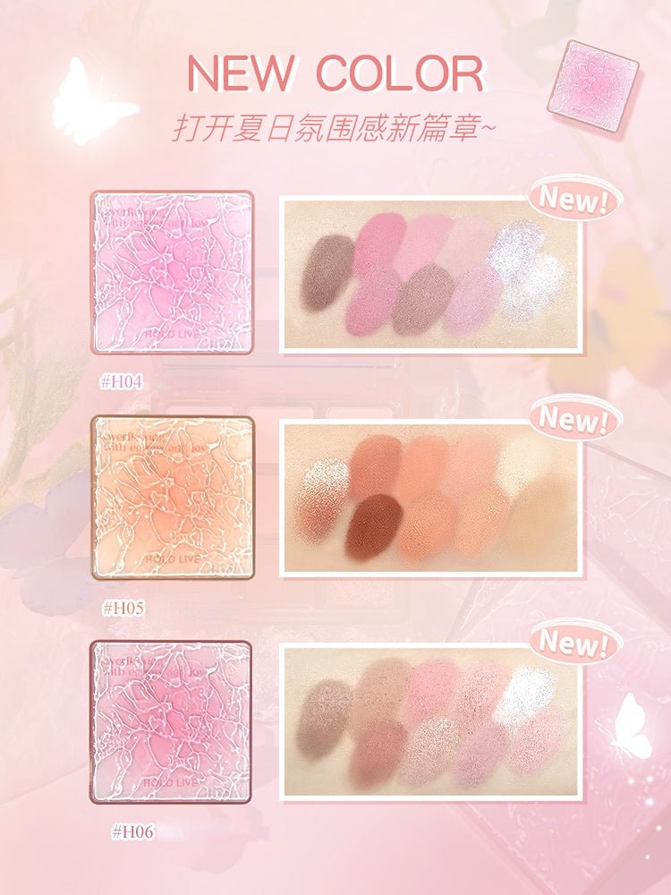 HOLD LIVE Pink Ripple Eyeshadow Palette - GOGOTALES眼影