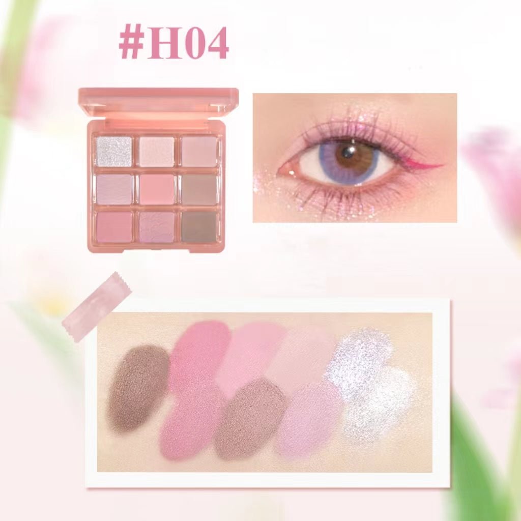 HOLD LIVE Pink Ripple Eyeshadow Palette - GOGOTALES眼影