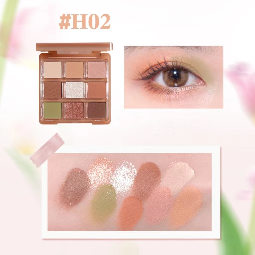 HOLD LIVE Pink Ripple Eyeshadow Palette - GOGOTALES眼影