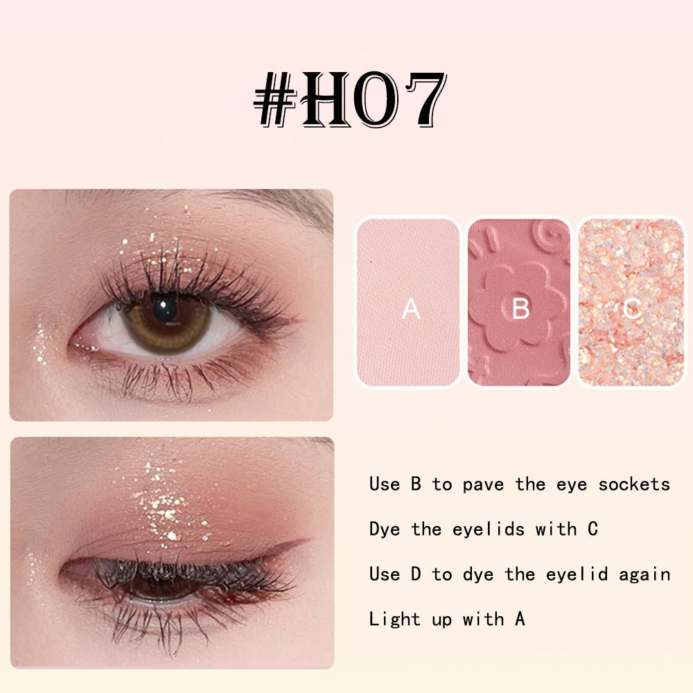 HOLD LIVE Pocket Black Rose Eyeshadow - GOGOTALES眼影