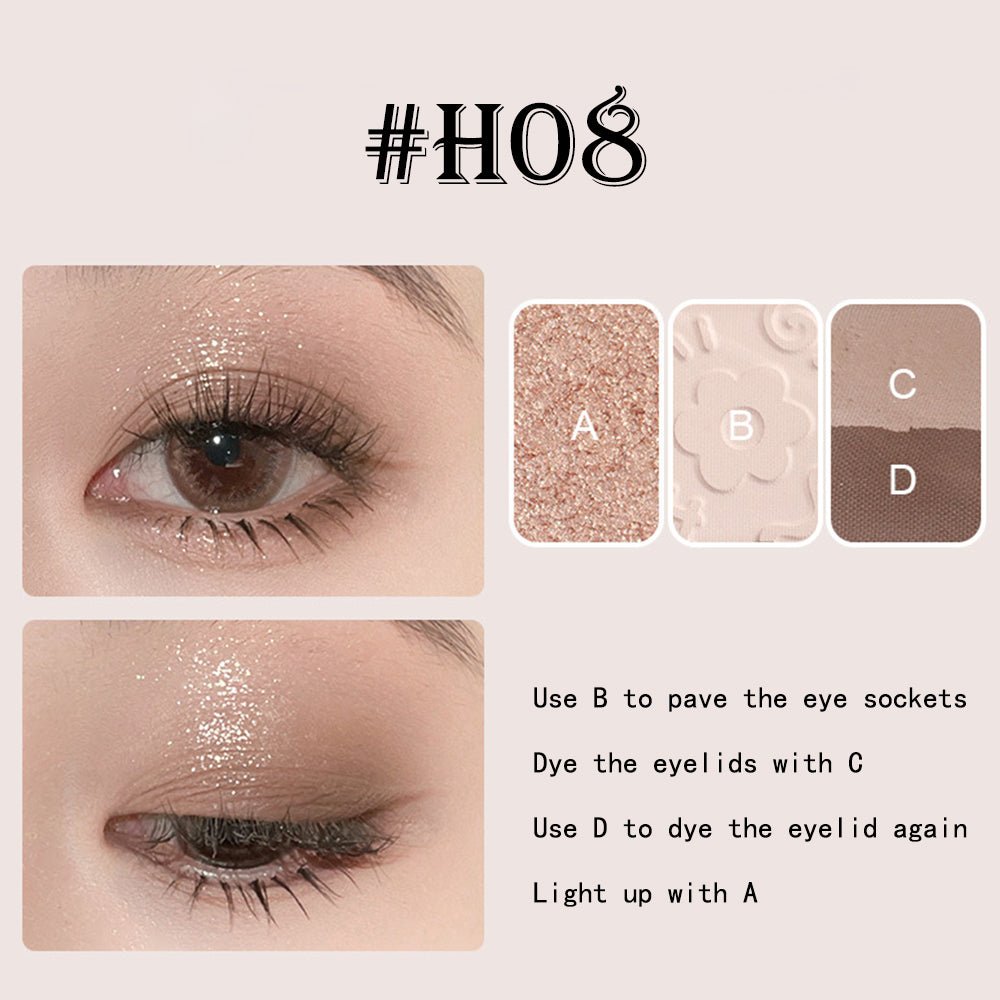 HOLD LIVE Pocket Black Rose Eyeshadow - GOGOTALES眼影