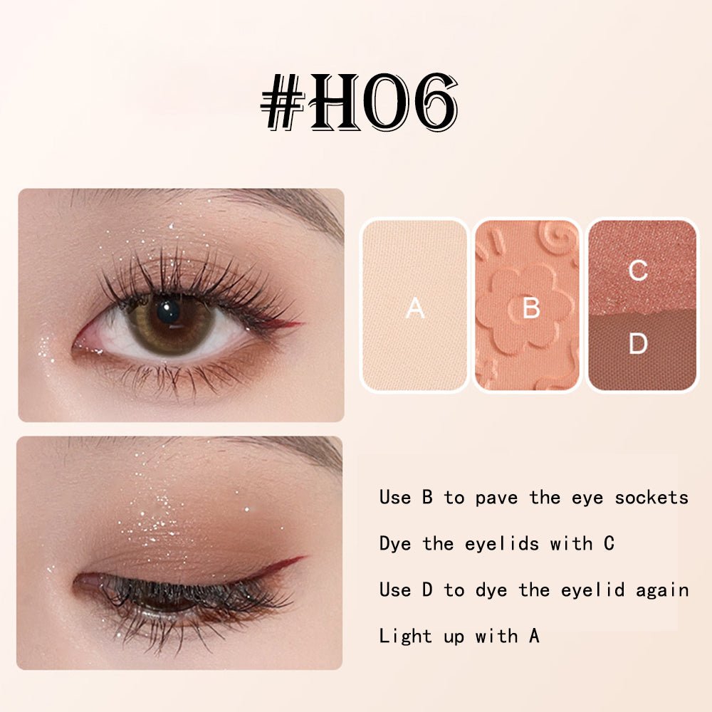 HOLD LIVE Pocket Black Rose Eyeshadow - GOGOTALES眼影