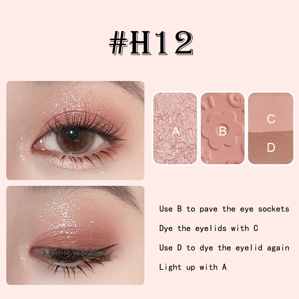 HOLD LIVE Pocket Black Rose Eyeshadow - GOGOTALES眼影