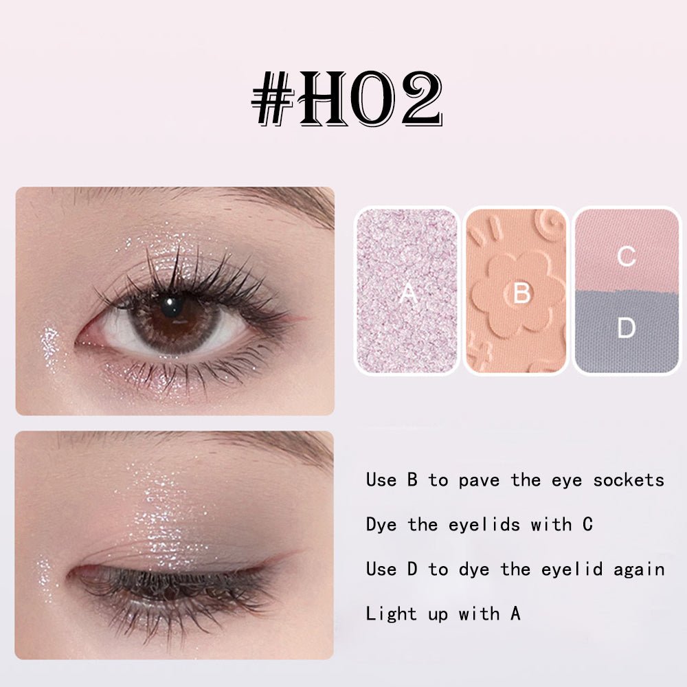 HOLD LIVE Pocket Black Rose Eyeshadow - GOGOTALES眼影