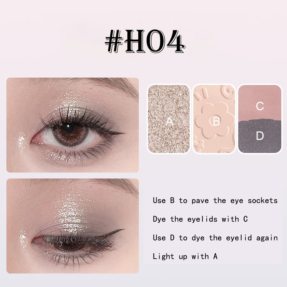 HOLD LIVE Pocket Black Rose Eyeshadow - GOGOTALES眼影