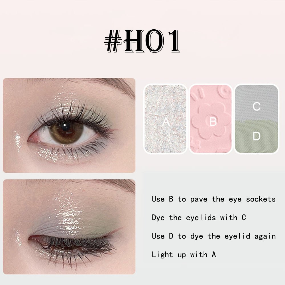 HOLD LIVE Pocket Black Rose Eyeshadow - GOGOTALES眼影