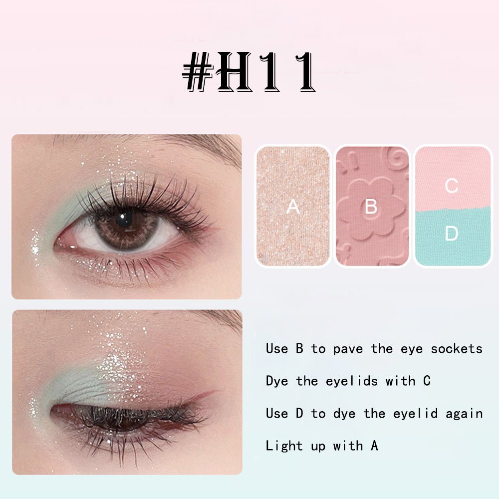 HOLD LIVE Pocket Black Rose Eyeshadow - GOGOTALES眼影