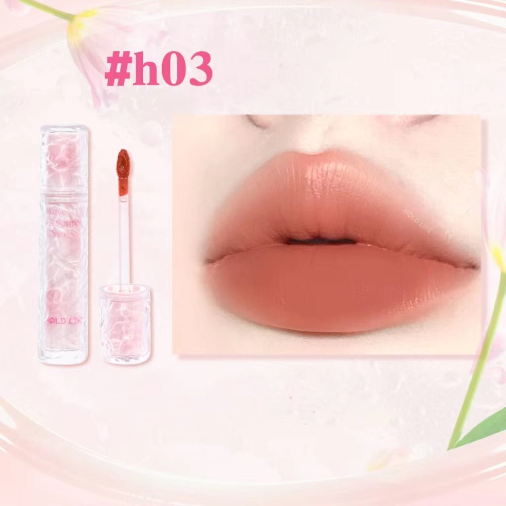 HOLD LIVE Small pink gauze matte lip glaze - GOGOTALES唇彩