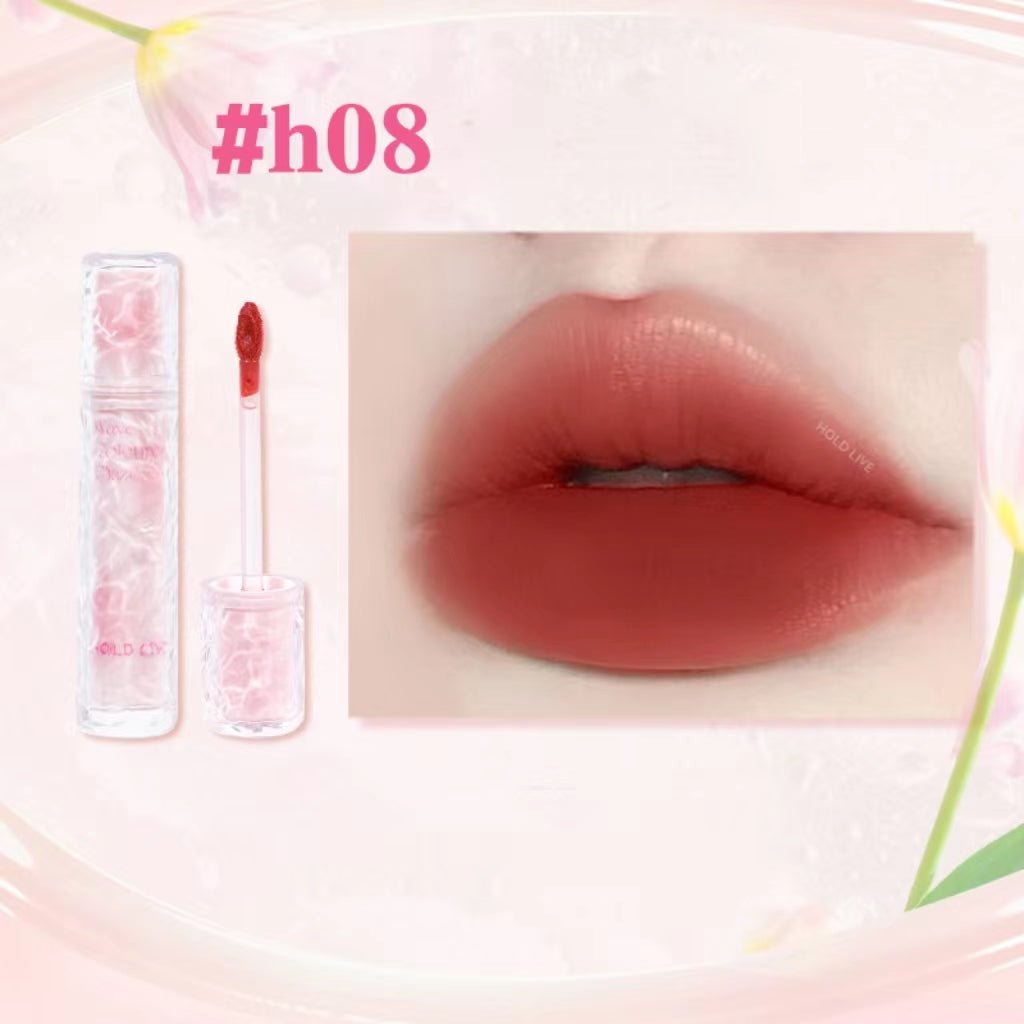 HOLD LIVE Small pink gauze matte lip glaze - GOGOTALES唇彩