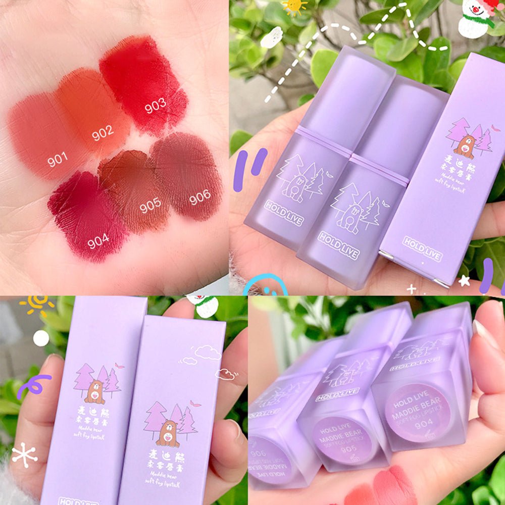 HOLD LIVE Teddy Bear Matte Lipstick - GOGOTALES口红