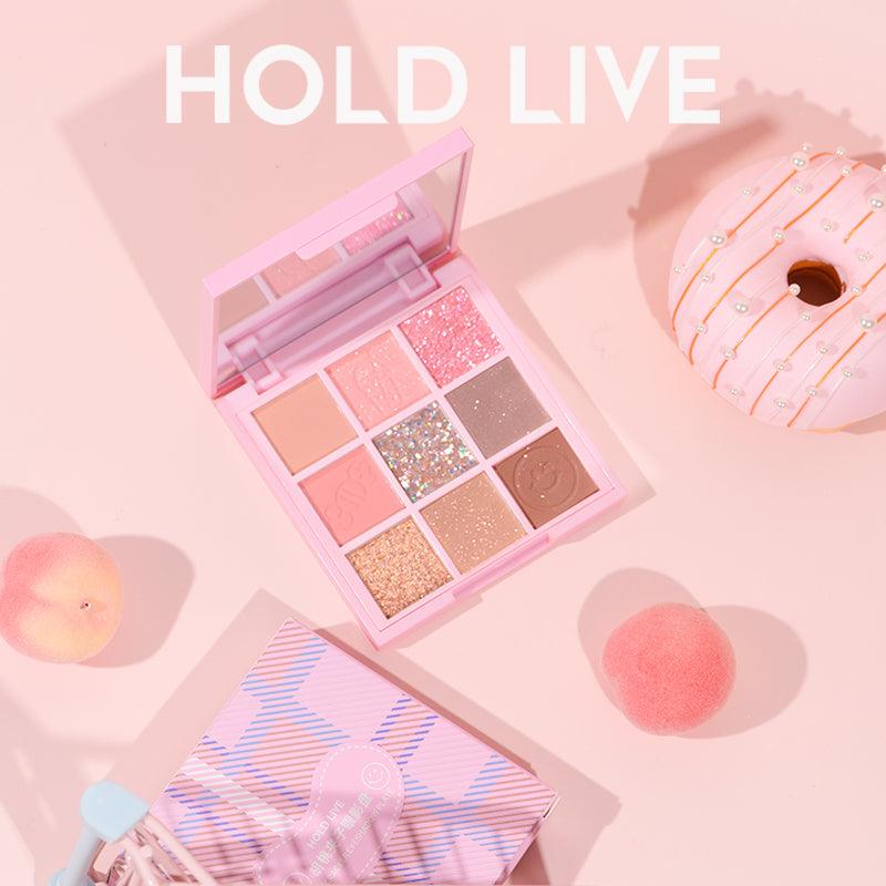 HOLD LIVE Vitality Pink Lattic Eyeshadow Palette - GOGOTALES