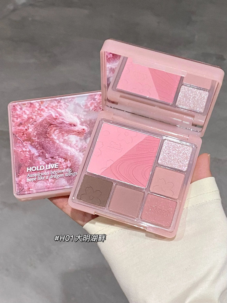 Holdlive Pink Mist Dream Blush Eyeshadow Palette - GOGOTALES眼影