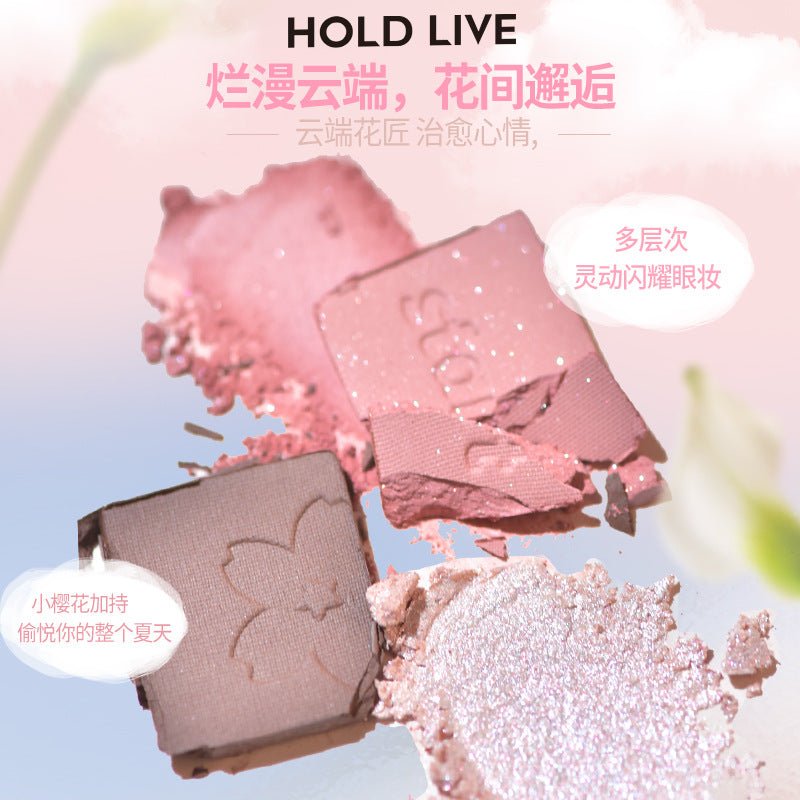 Holdlive Pink Mist Dream Blush Eyeshadow Palette - GOGOTALES眼影