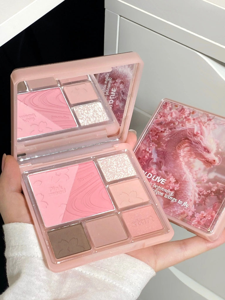 Holdlive Pink Mist Dream Blush Eyeshadow Palette - GOGOTALES眼影