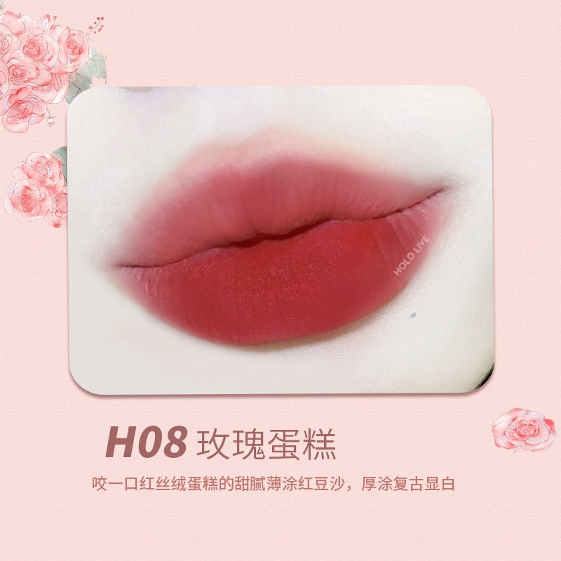 Holdlive Rabbit Series Retro Garden Lip Glaze - GOGOTALES唇釉