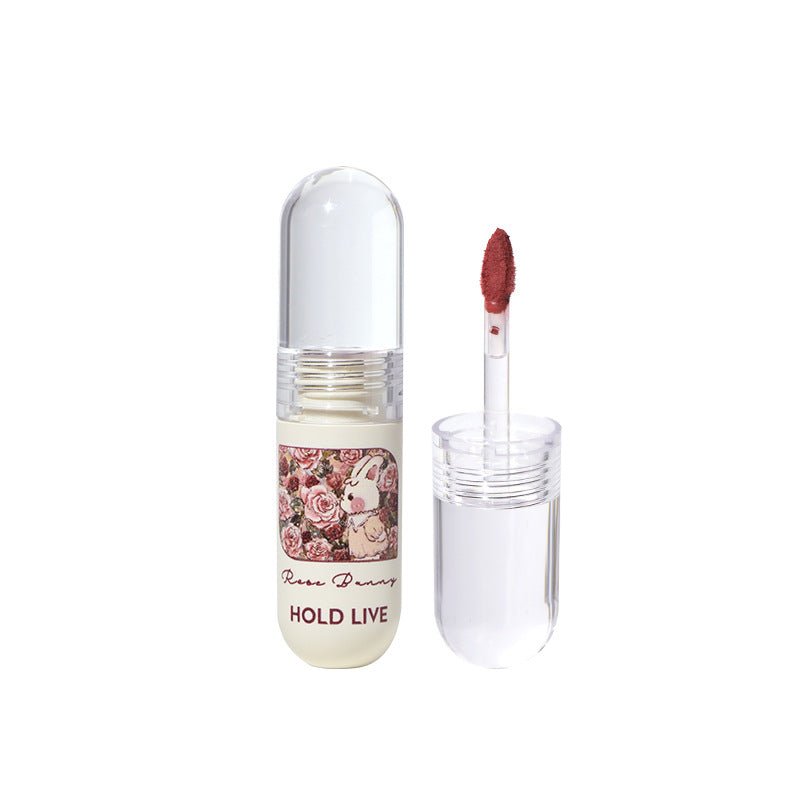 Holdlive Rabbit Series Retro Garden Lip Glaze - GOGOTALES唇釉