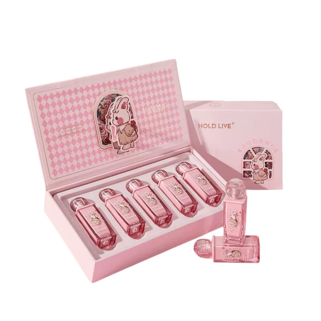 Holdlive Retro Garden Lip Gloss Gift Set - GOGOTALES唇釉套装