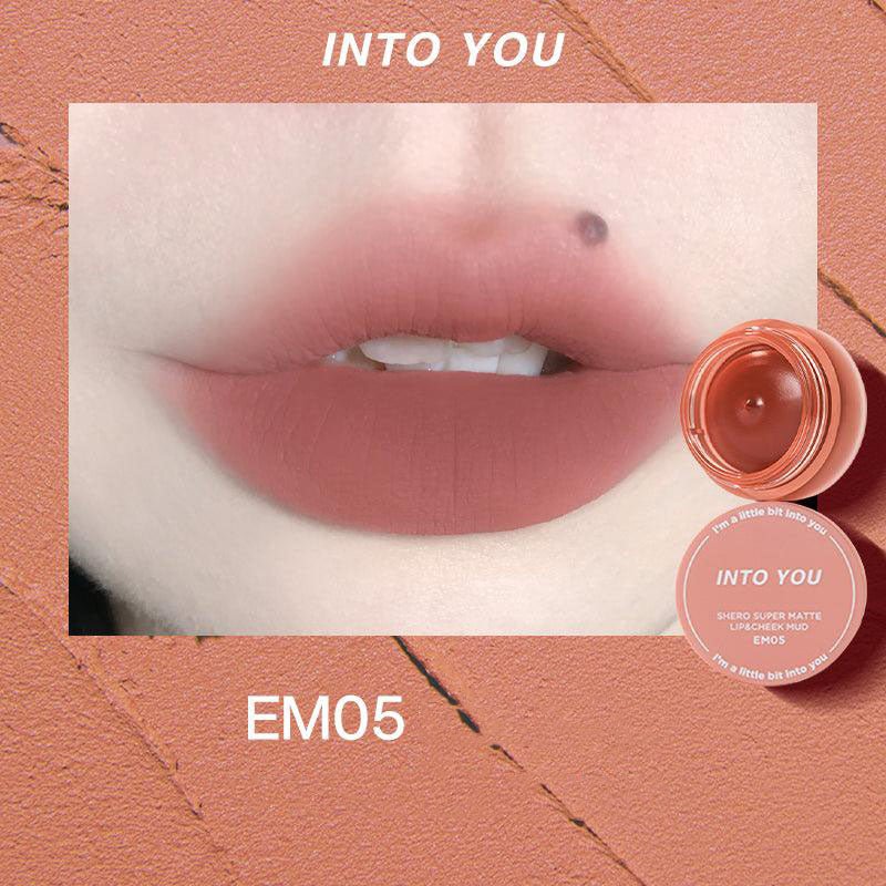 INTO YOU Shero Super Matte Lip N Cheek Clay - GOGOTALES