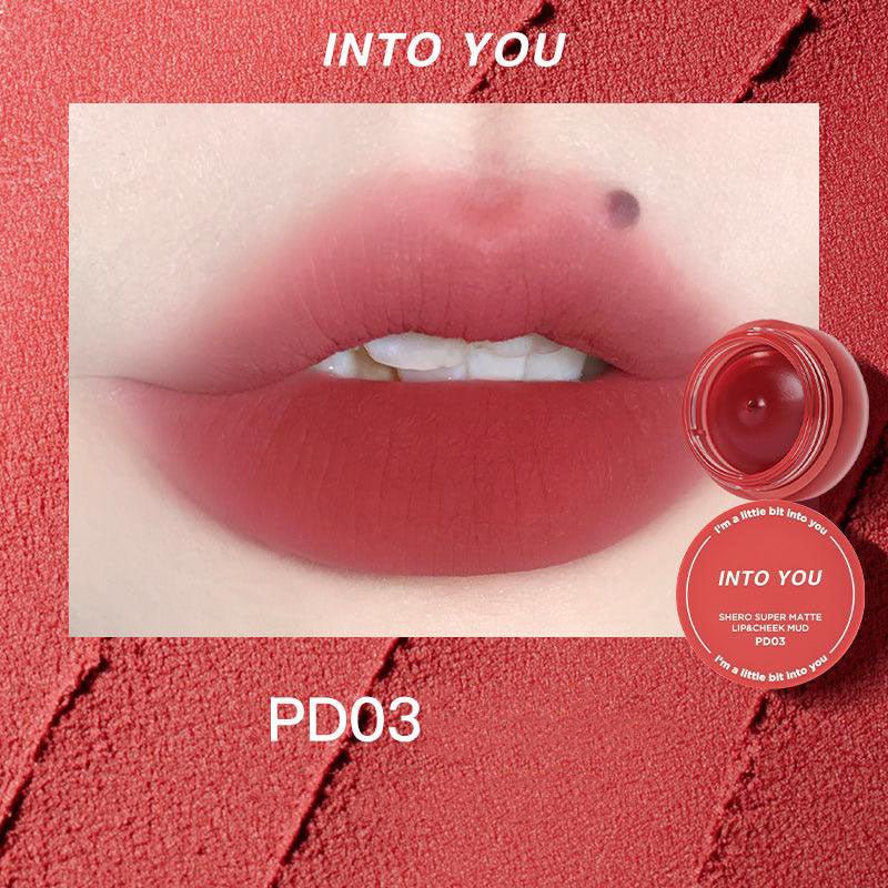 INTO YOU Shero Super Matte Lip N Cheek Clay - GOGOTALES