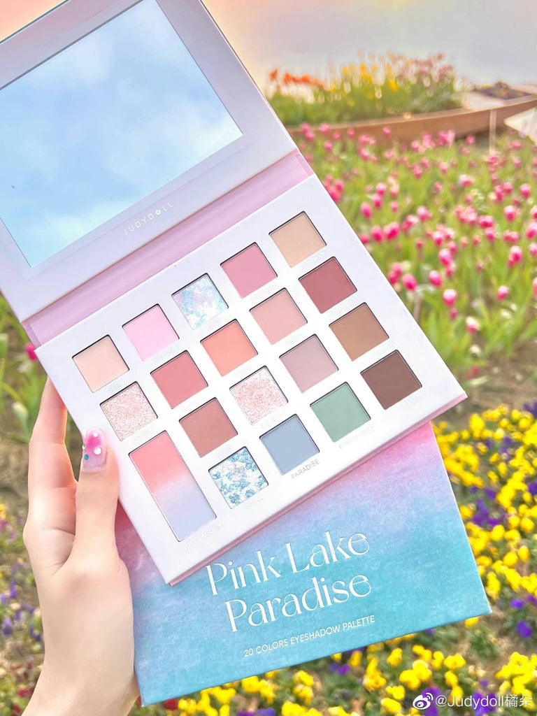 JUDYDOLL Pink Lake Paradise 20 Colors Eyeshadow Palette - GOGOTALESEyeshadow