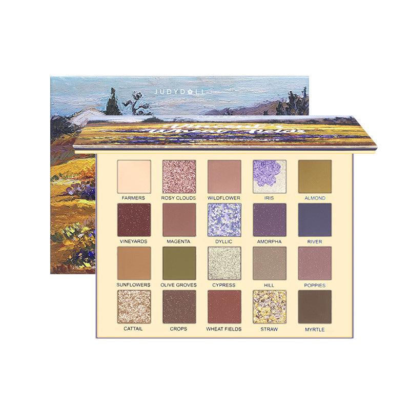 JUDYDOLL Wheat Fields 20 Colors Eyeshadow Palette - GOGOTALES