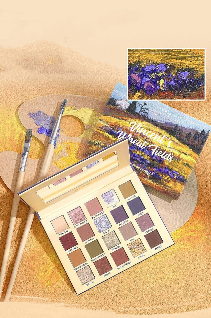 JUDYDOLL Wheat Fields 20 Colors Eyeshadow Palette - GOGOTALES