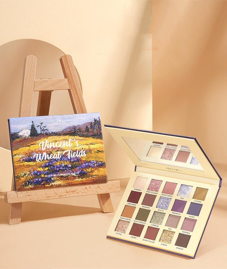 JUDYDOLL Wheat Fields 20 Colors Eyeshadow Palette - GOGOTALES