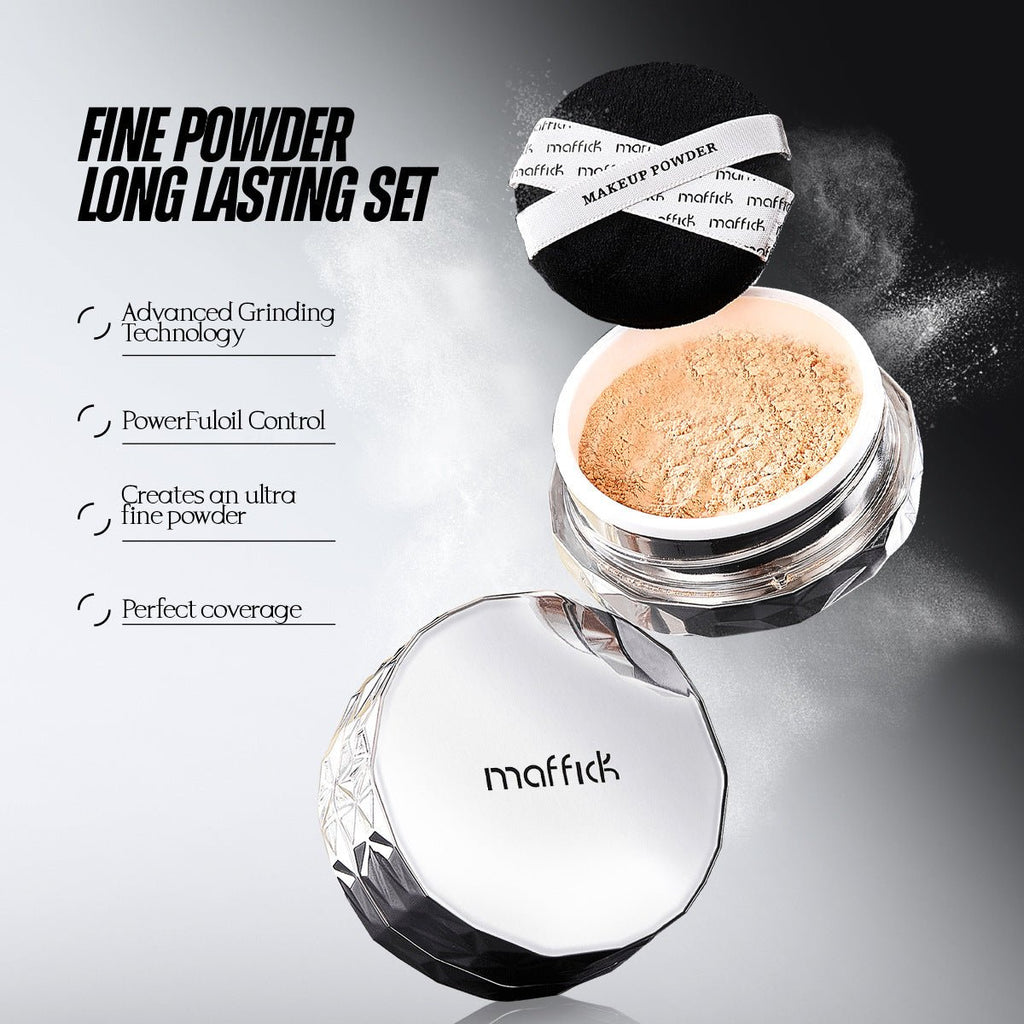 MAFFICK Feather Soft Waterproof Loose Powder - GOGOTALESpowder