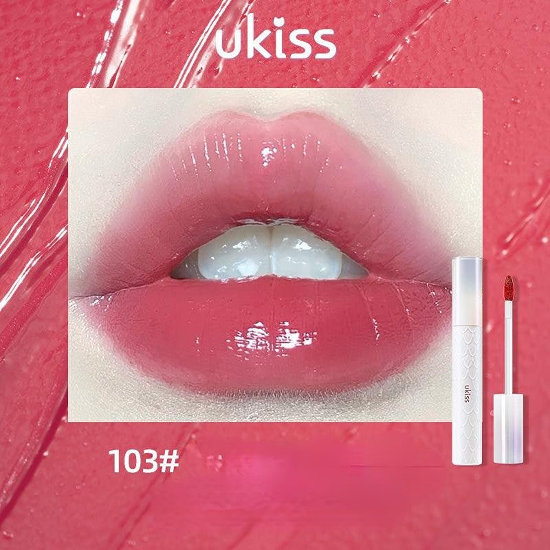 UKISS Mermaid Glass Gloss Lip Glaze - GOGOTALES唇釉