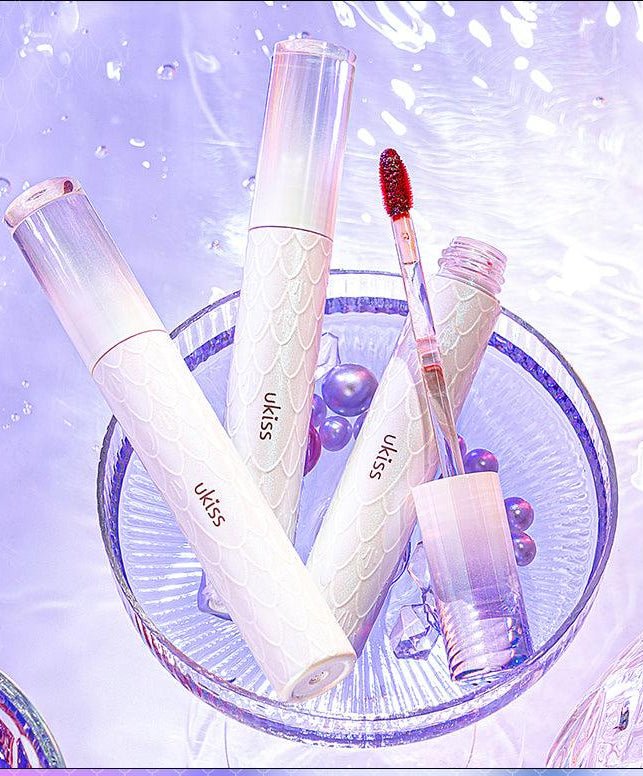 UKISS Mermaid Glass Gloss Lip Glaze - GOGOTALES唇釉